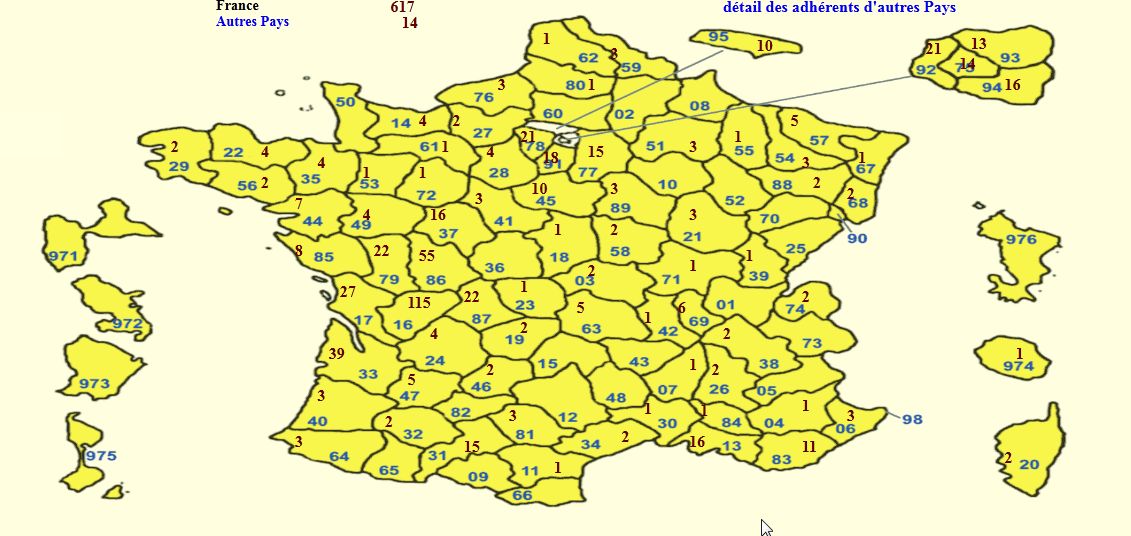 Adhrents au 13 mars 2012